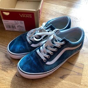 Old Skool Vans, color: acid denim, Sz: 7W/5.5M 💙